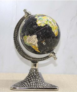 Kompakt Dekoratif Dünya Küresi – Masa Üstü Ofis ve Çalışma Odası Dekoru (24×16 cm)